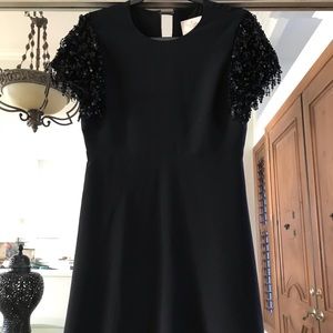 Kate Spade black A-line dress worn once